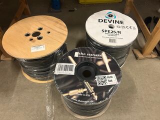3x 100m audiokabel W.o. Devine, the sssnake