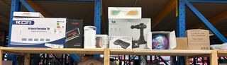 11x Elektronica en consumentengoederen w.o. massagegun W.o. KCR, Wolfb
