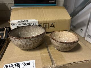 45x Servies W.o. Vivo, cheforward, lichtbruin
