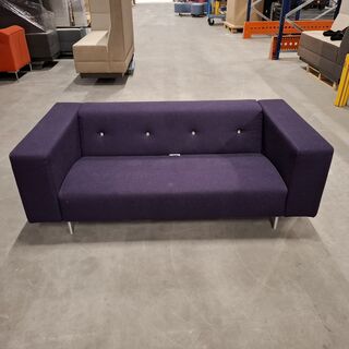 Bank met knoopstiksel, Moooi, Paars