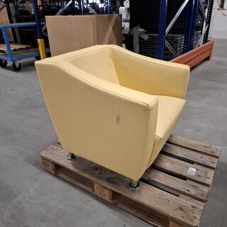 Fauteuil, Roels, Camel / Beige