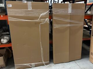 2x Spiegel met dimmer