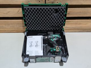 Accu slagmoeraanzetter, HIKOKI, WR 18DH, (incl. HSC koffer)