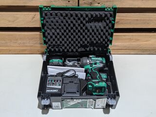 Accu slagmoeraanzetter, HIKOKI, WR 36DE, (incl. HSC koffer, accu’s en