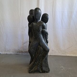 Beeld, Familie, Donkergrijs / Antraciet