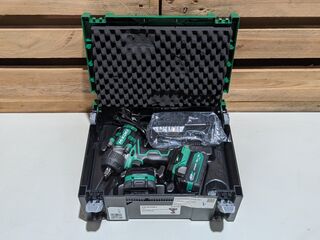 Accu slagmoeraanzetter, HIKOKI, WR 36DE, (incl. HSC koffer, accu’s en