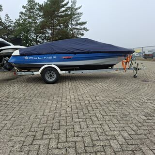 Speedboot met trailer, Bayliner, 1850 Capri Bowride, 1992