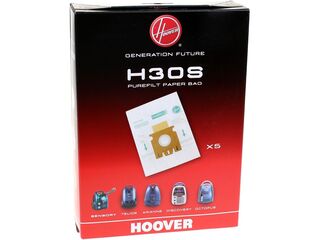 4x Stofzuigerzak paper bag, Hoover, h30s