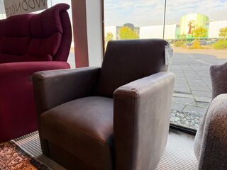 Fauteuil bruin
