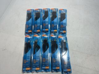 Ca. 10x USB 2.0 verlengkabel, Scanpart, zwart, 1,5 meter
