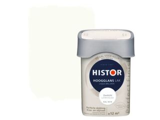 6x Lak hoogglans, Histor, perfect finish, zonlicht ral 9010, 750 ml