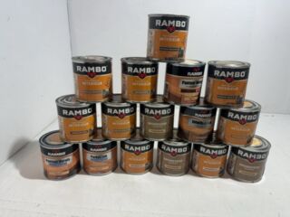 Partij verfproducten  0.25L, Rambo