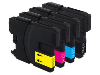 7x Brother LC-980 inktcartridge multipack, RecycleClub