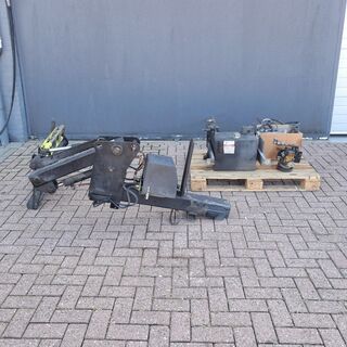 Hydraulische Frontlader met toebehoren,  Radio Controller & Reciever,