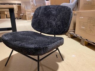 Fauteuil Kiki, zwart