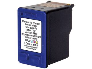 6x Cartridge compatibel met HP 22 Kleur, RecycleClub