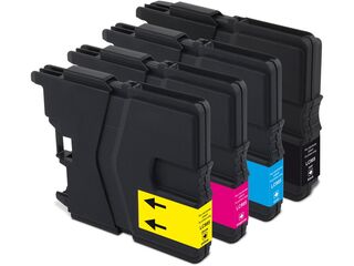 6x Cartridge compatibel met Brother LC-985 Multipack, RecycleClub