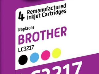 5x Cartridges Brother LC-3217 Multipack, RecycleClub