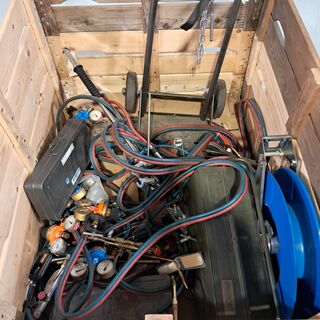 Divers gereedschap en werkplaatsinventaris