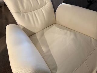 Relaxfauteuil, elektrisch verstelbaar wit