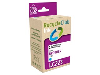Ca. 20x Inktcartridges voor Brother LC-223, RecycleClub