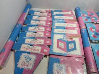 Ca. 33x Gender reveal versiering