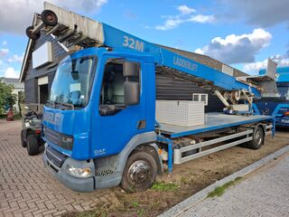 Vrachtwagen met ladder opbouw, DAF, 45220, 2008