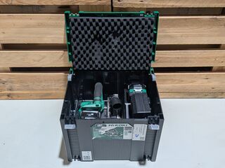 Accucirkelzaag, HIKOKI, C 3606DUM, (incl. HSC koffer, accu’s en accula