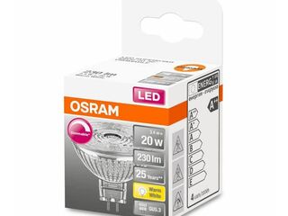 5x Dimbare LED-reflectorlampen GU5.3, Osram, mr16, warm wit