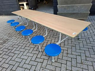 Outdoor  verrijdbare vouwtafel Sico