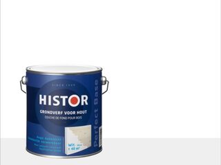 Perfect base grondverf voor hout 2,5 liter, Histor, wit