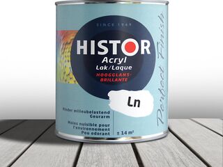 7x Perfect finish acryl hoogglans – lakverf, Histor