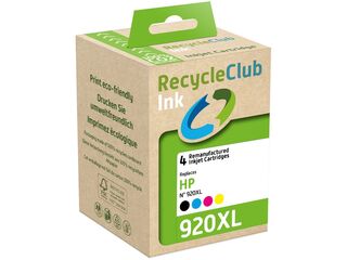 3x Cartridge compatibel met HP 920 XL Multipack, RecycleClub