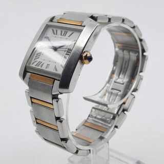 Heren polshorloge, Cartier, Tank Française 2302