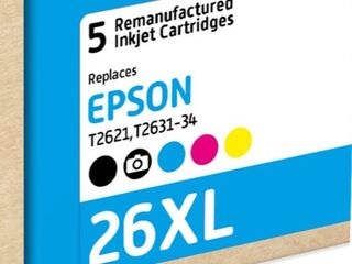 4x Cartridge compatibel met Epson multipack 26 XL, RecycleClub