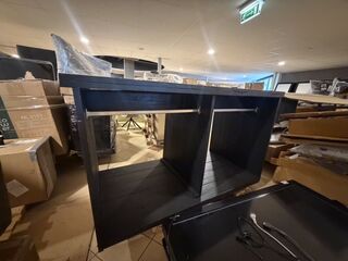 Bar tafel kast  zwart