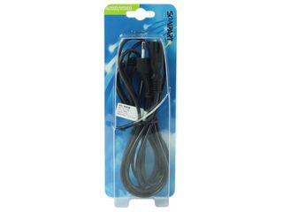 7x C7 stroomkabel 3 meter, Scanpart, zwart