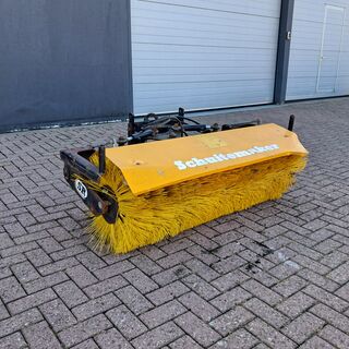 Hydraulisch Aangedreven Rolbezem, Schuitemaker, HF 1500 PA, Geel