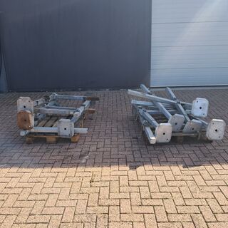 Ca. 11x Verstelbare Steunpoot tbv Zoutstrooier, Aebi Scmidt, 2020