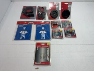 Partij diverse auto-accessoires, 11 stuks