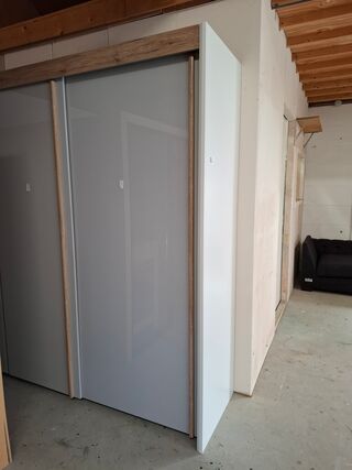 4-Deurs schuifdeurkast Rauch, Imperial