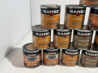 Partij verfproducten  0.25L, Rambo