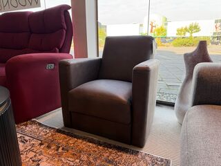 Fauteuil bruin