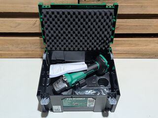 Accu-haakse slijper, HIKOKI, G 1813DE, (incl. HSC koffer)