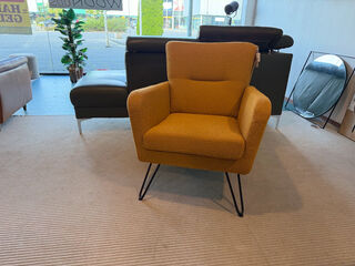 Fauteuil geel/groen