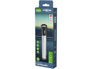 3x Zaklamp 150b 150 Lumen, Ansmann, zilver en zwart