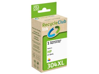 9x Cartridges compatible met HP 304 XL kleur, RecycleClub