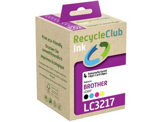 5x Cartridges Brother LC-3217 Multipack, RecycleClub
