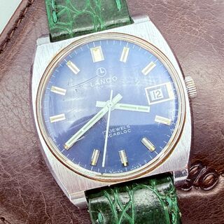 Vintage Lanco mechanisch horloge