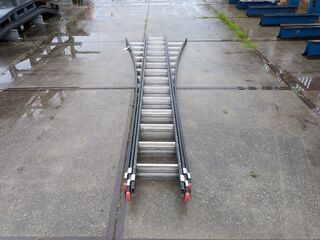 3-delige uitschuifbare ladder, 3×14-treeds